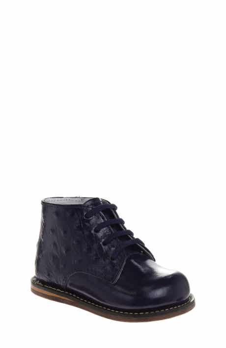 Kids' Ostrich Texture Faux Leather Bootie
