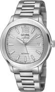 GEVRIL Stuyvesant Automatic Bracelet Watch, 42mm