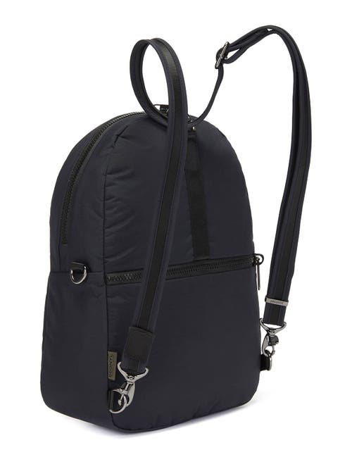Shop Pacsafe Citysafe Cx Convertible Backpack In Econyl Black