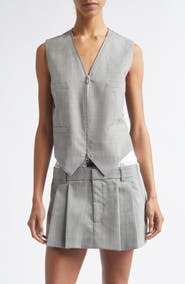 Alexander Wang Tailored Zip Vest