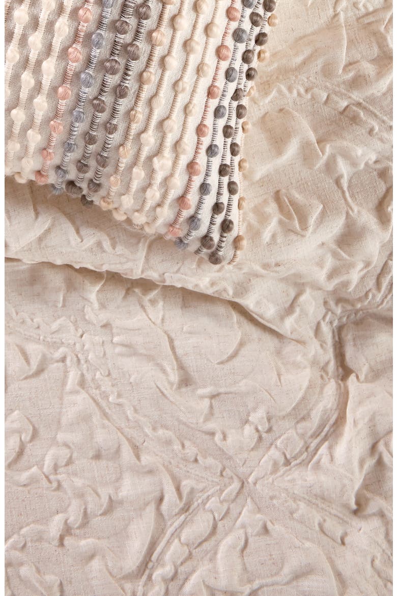 Vintage Tile Comforter & Sham Set, Alternate, color, LINEN