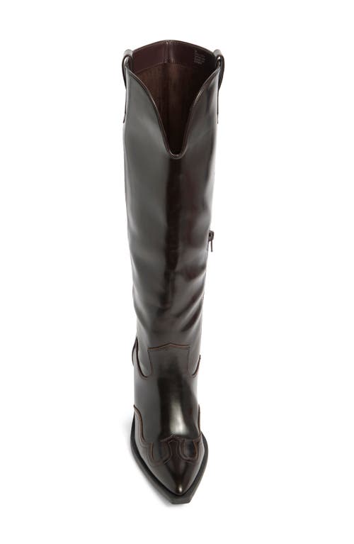Abound Zahra Western Knee High Boot In Black