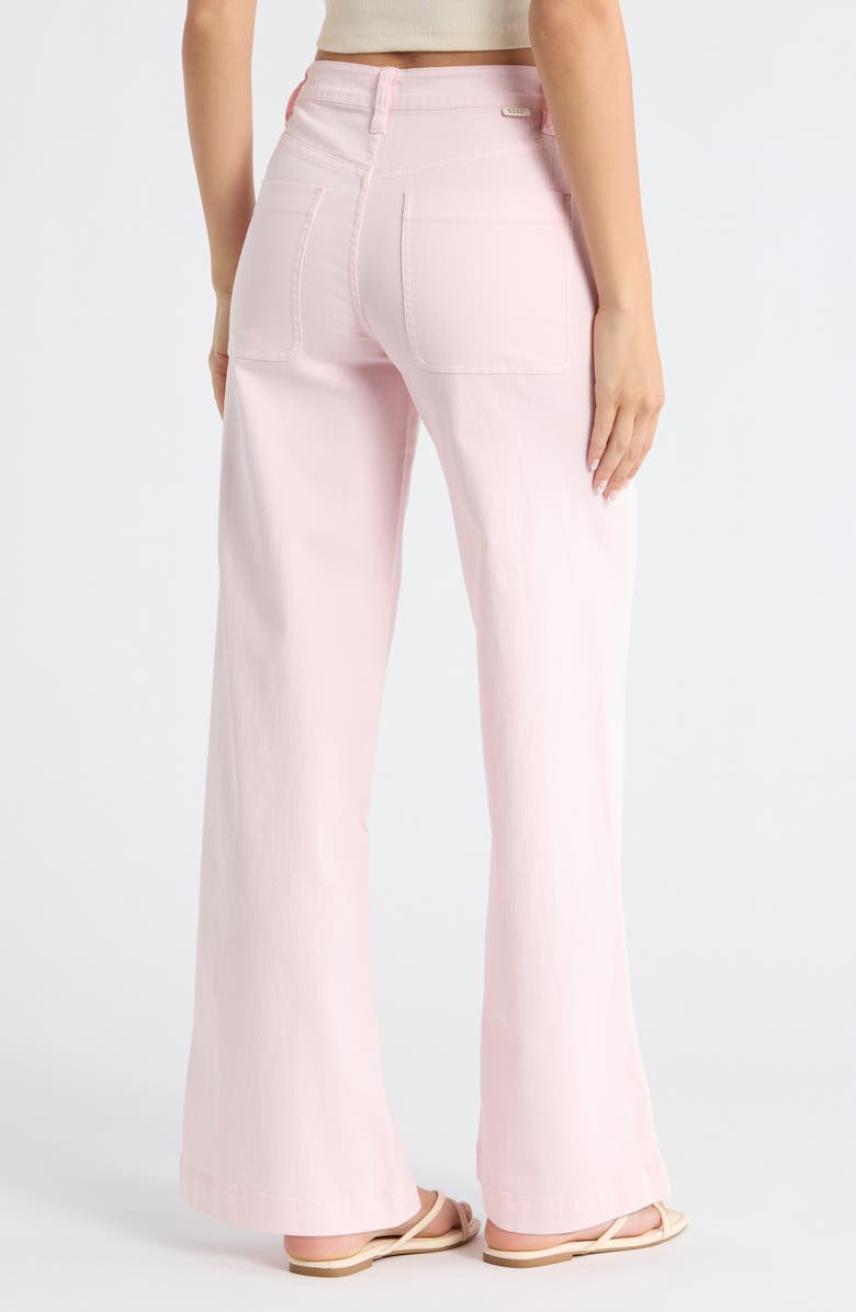 Billabong Rival High Waist Wide Leg Jeans, Alternate, color, Rosewater