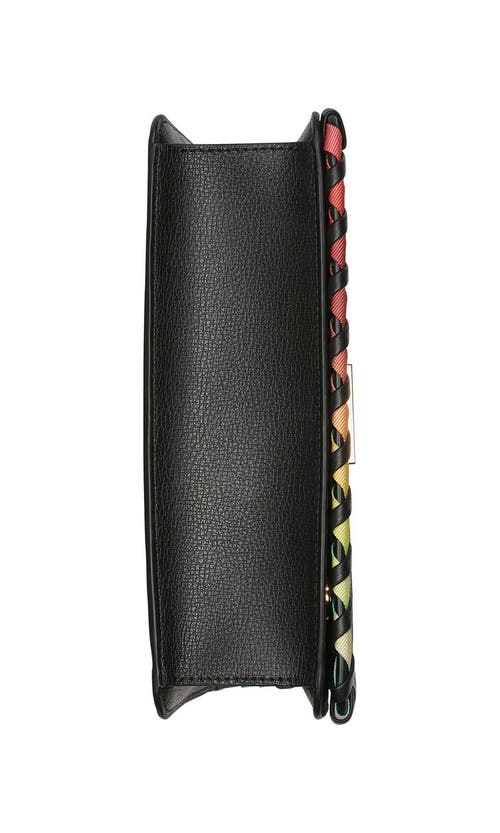 Karl Lagerfeld Paris Simone Crossbody In Black Multi Combo