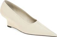 TOTEME Pointed Toe Wedge Pump