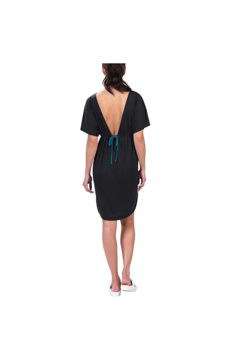 G-III 4HER BY CARL BANKS Women's G-III 4Her by Carl Banks Black Jacksonville Jaguars Versus Swim Cover-Up, Alternate, color, Black