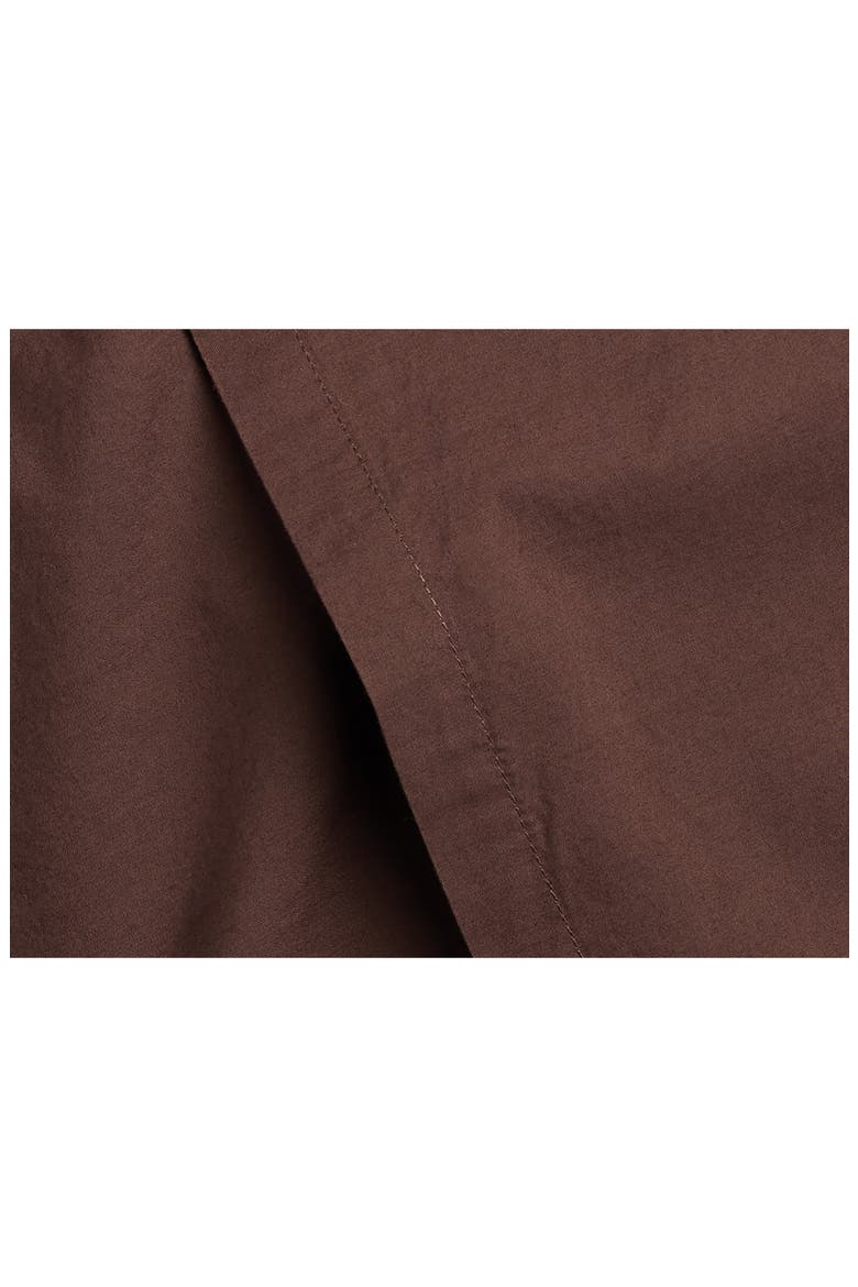Set of 2 100% Cotton Percale Pillowcases, Alternate, color, RAISIN