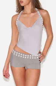 Tiger Mist Suki Halter Top