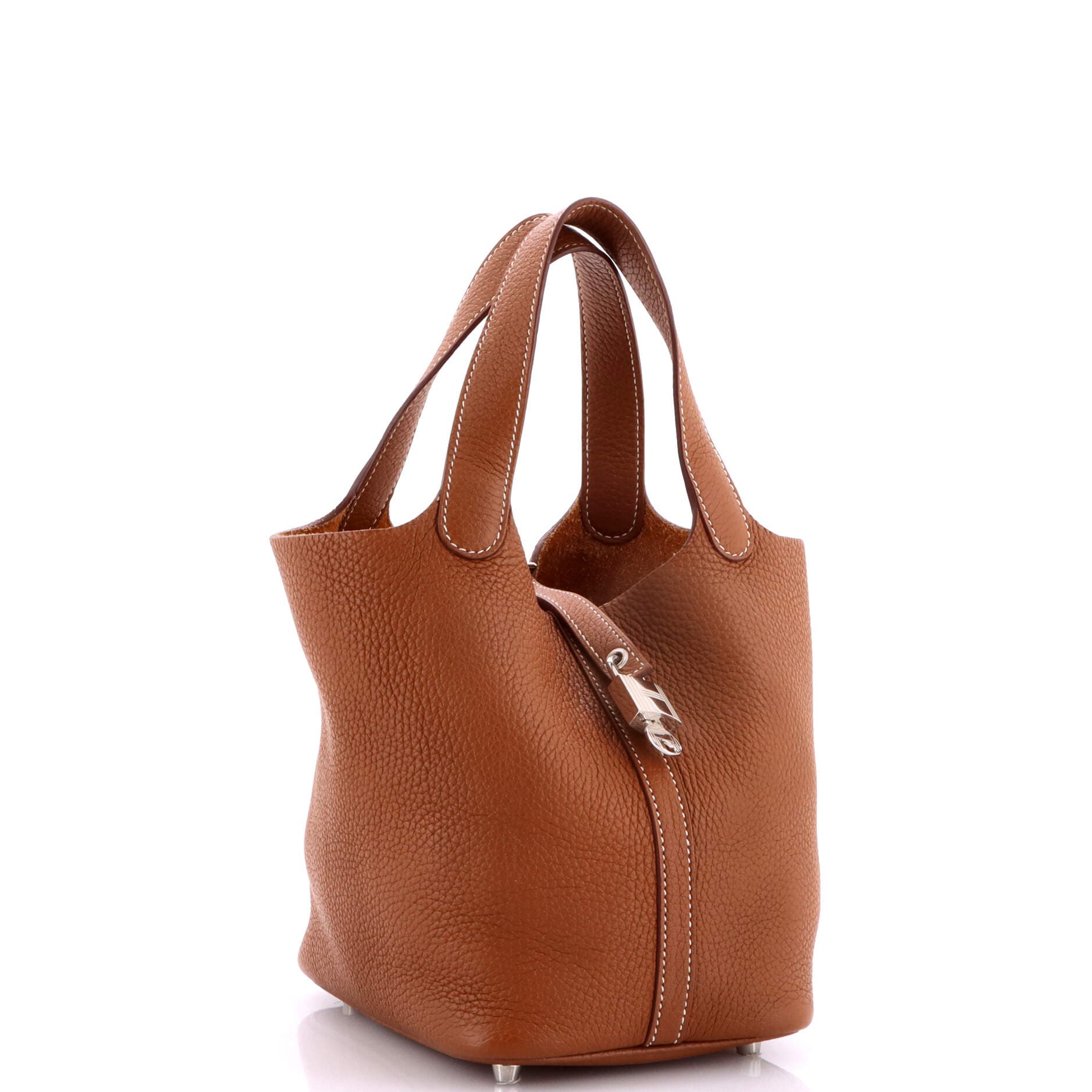 Pre-Owned Hermes Picotin Lock Bag Clemence PM, Alternate, color, 