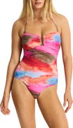 Sea Level U-Bar Bandeau One-Piece Swimsuit