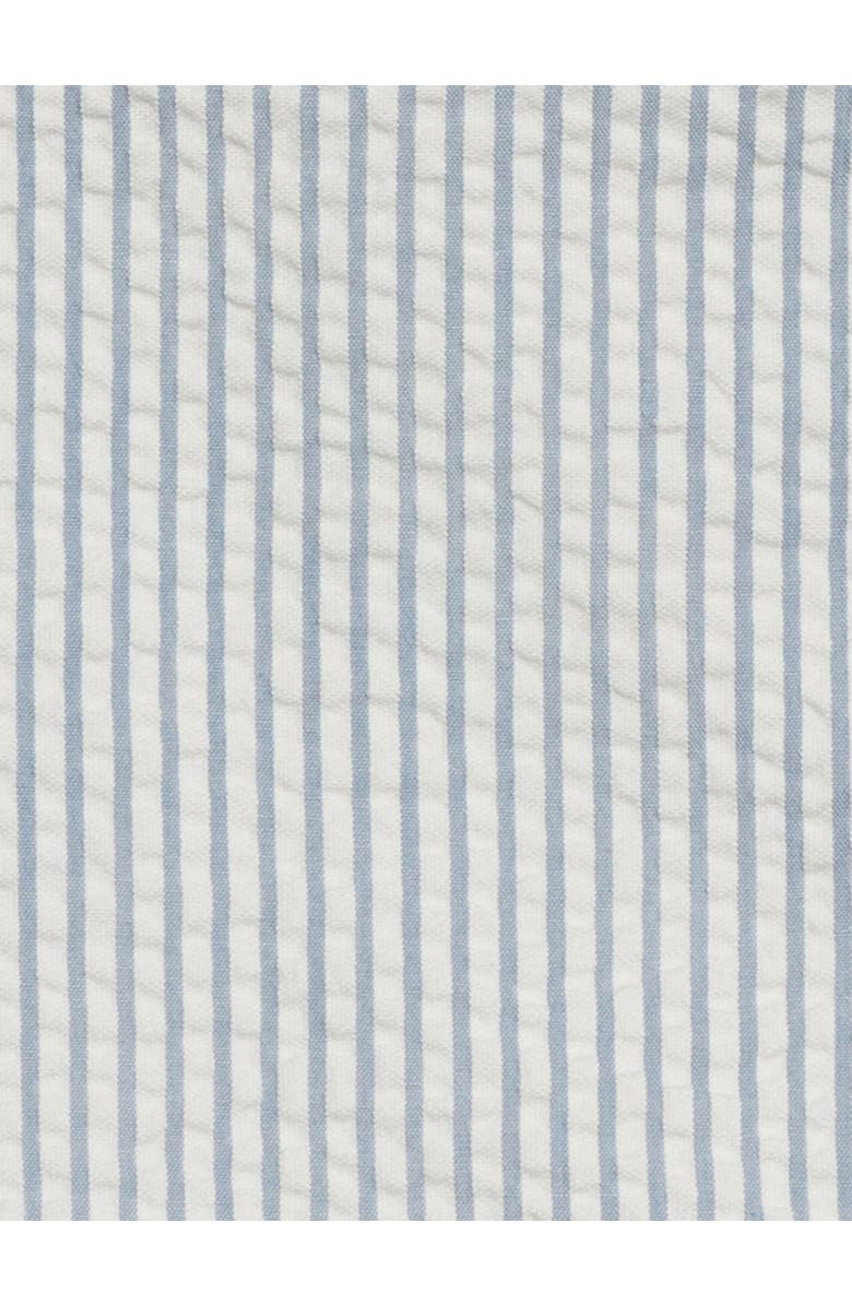 Colroed Organics Organic Landon Seersucker Button Down, Alternate, color, Shore Stripe/Sea