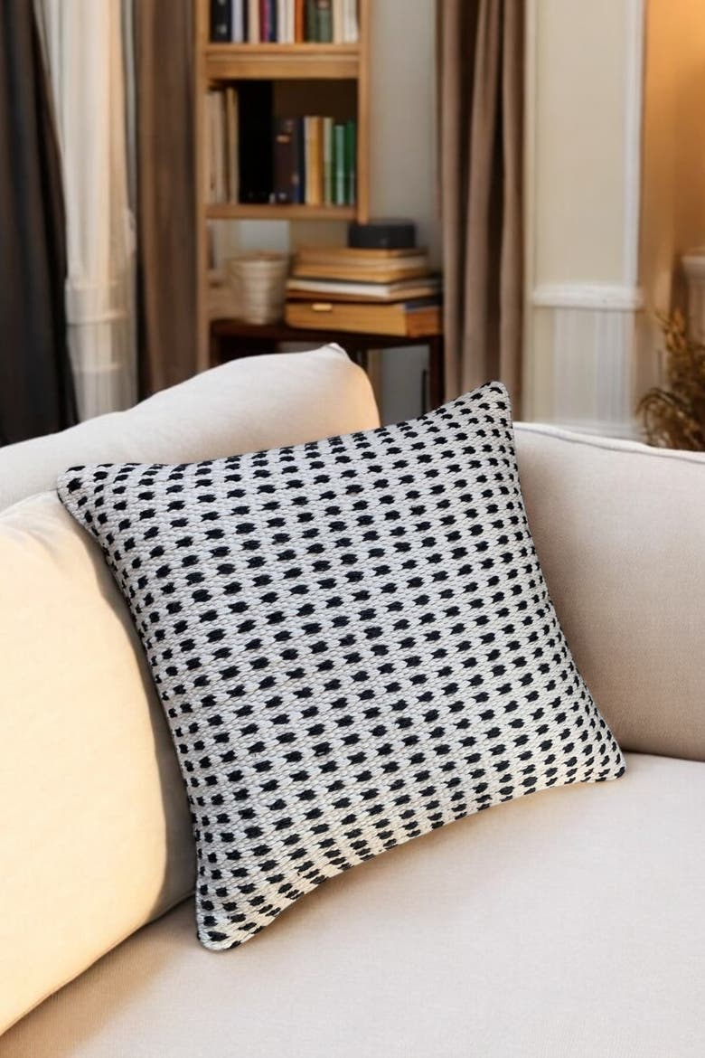 Bond Pillow Cover, Alternate, color, Cream