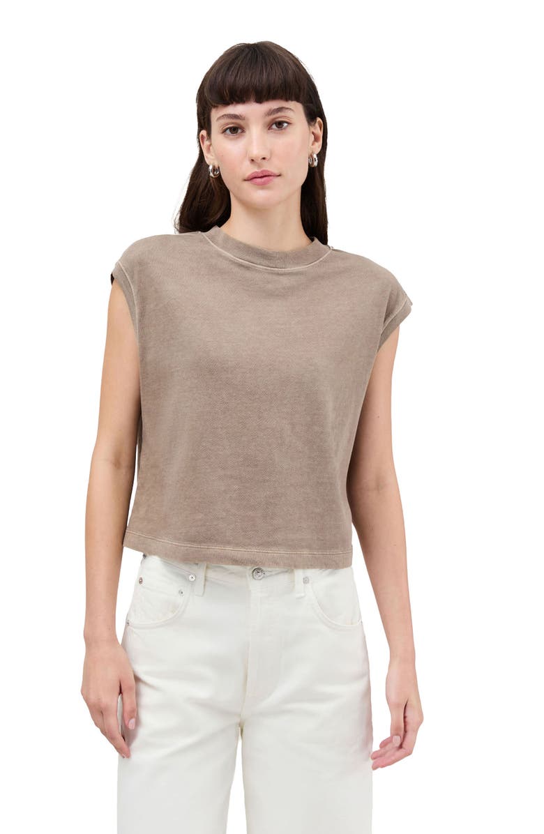 Richer Poorer The Relaxed Muscle Tee, Main, color, Warm Grey