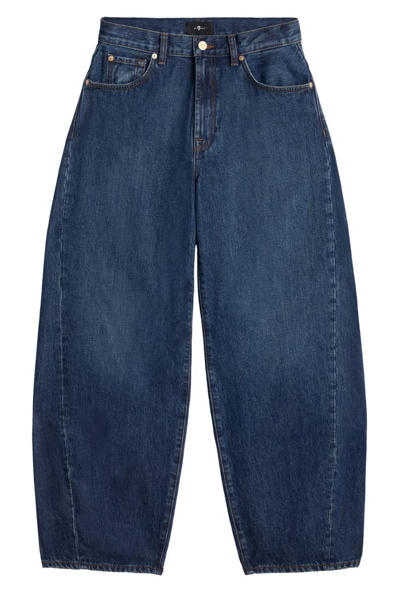 Bonnie Twist Seam Barrel Jeans, Alternate, color, RADAR