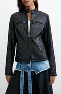 Desigual Faux Leather Jacket
