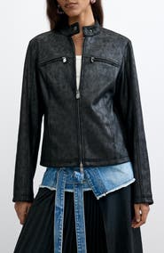 Desigual Faux Leather Jacket