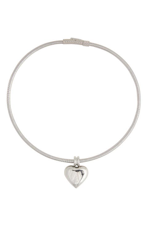 Irresistible Heart Charm Necklace
