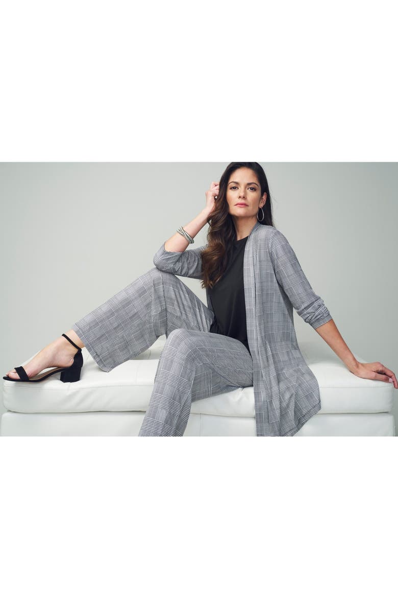 Stretch Knit Wide Leg Pant, Alternate, color, METALLIC PAISLEY