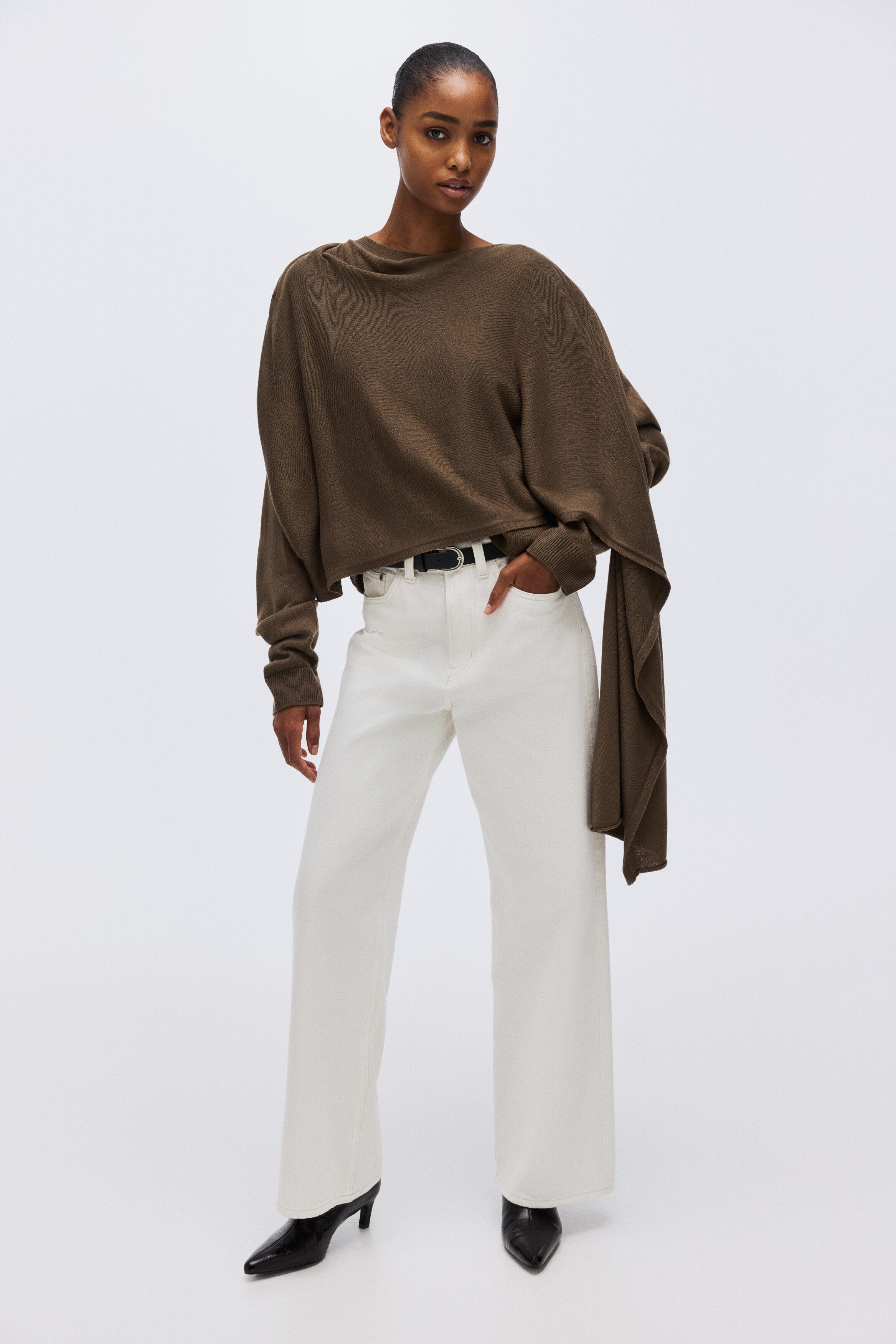 Scarf-detail Jumper - image 2