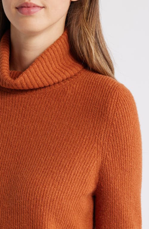 CASLON CASLON® RIB TURTLENECK SWEATER