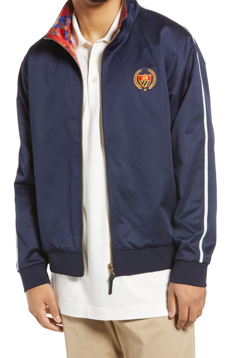 Bel-Air Athletics Men's Reversible Track Jacket, Main, color, 
