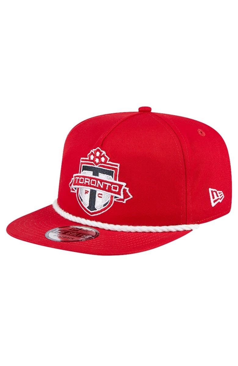 New Era Men's New Era Red Toronto FC The Golfer Kickoff Collection Adjustable Hat, Alternate, color, Red