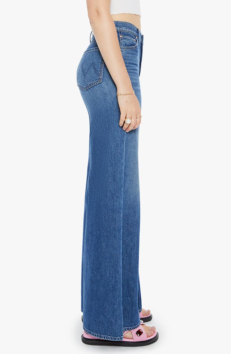 MOTHER The Undercover Sneak Wide Leg Jeans, Alternate, color,