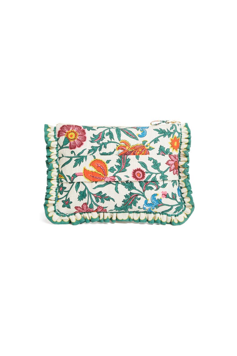 Hand Pochette, Alternate, color, Dragonflower Mini Multicolor