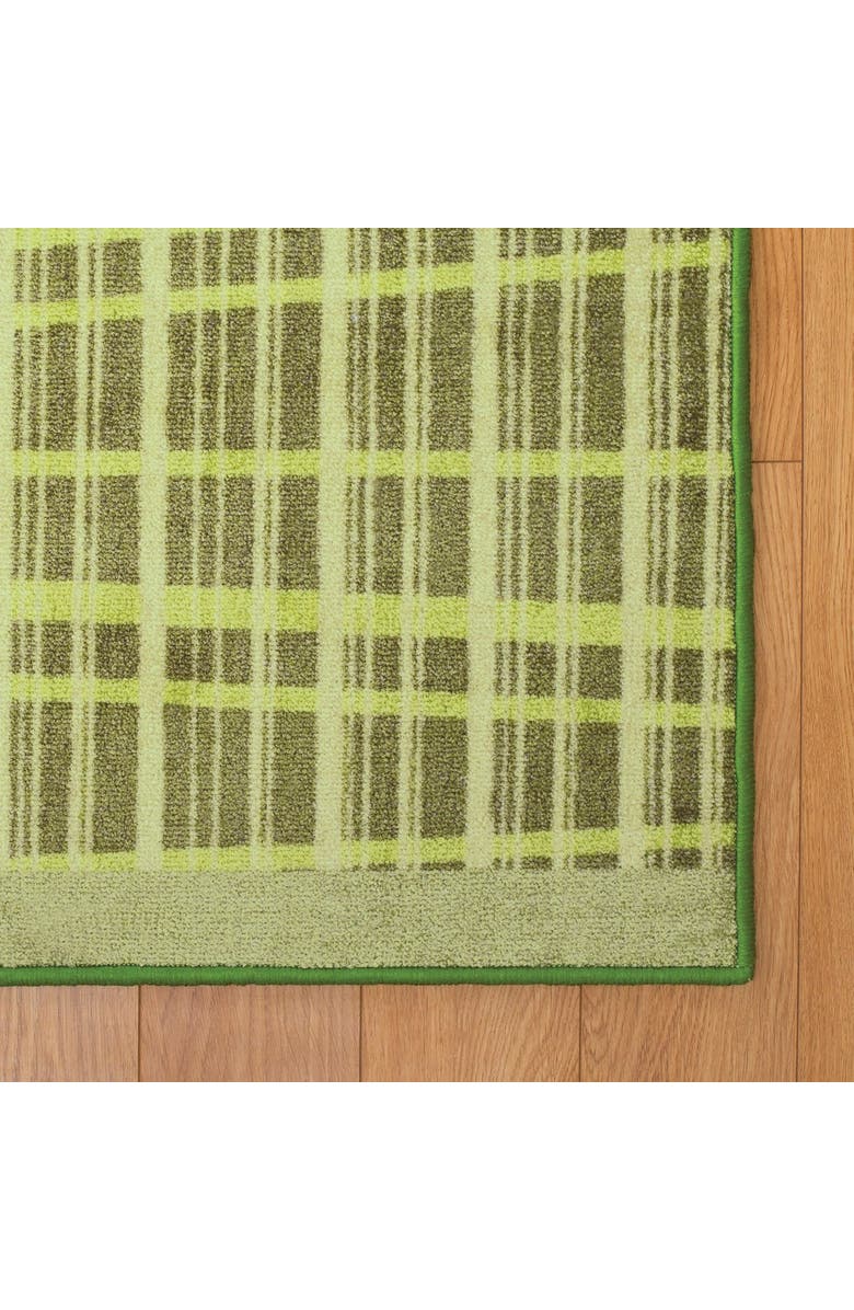 Kaplan Early Learning Company Sense of Place Carpet Runner - Green - 2' X 8', Alternate, color, Green