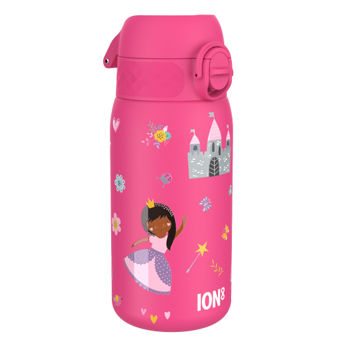 Ion8 Single Walled Stainless Steel Water Bottle In Pink