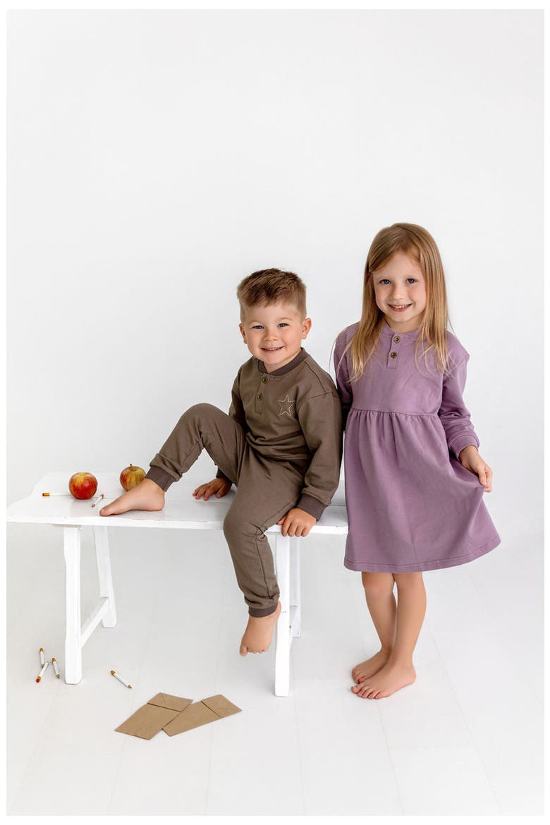 Henley Dress, Alternate, color, Lavendar