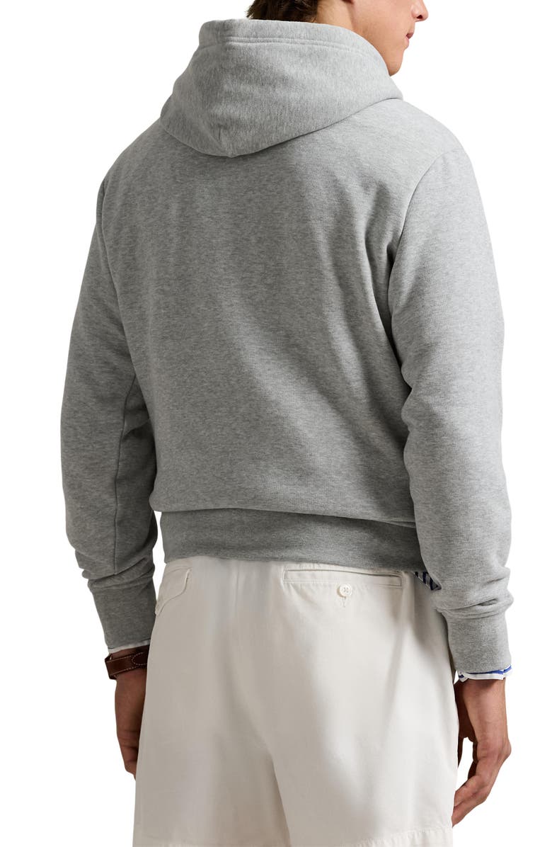 Polo Ralph Lauren Logo Appliqué Fleece Hoodie, Alternate, color, 