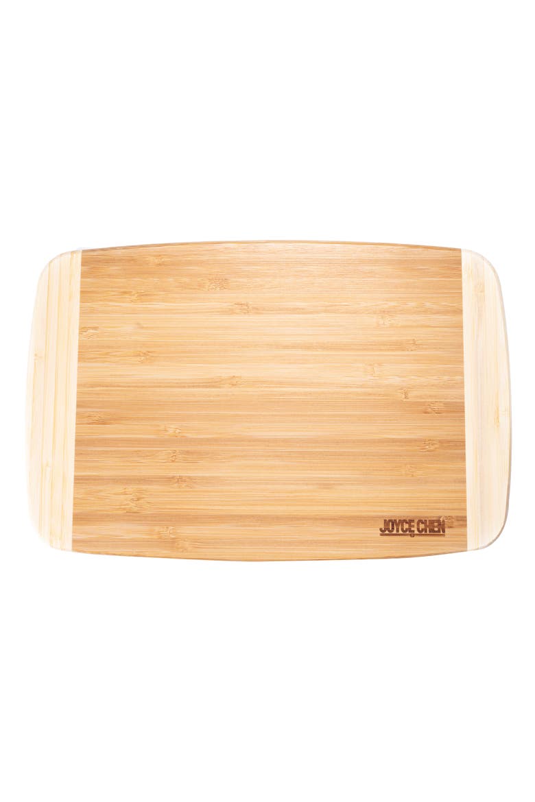 Medium Burnished Cutting Board, 8x12 Inches, Main, color, Bamboo