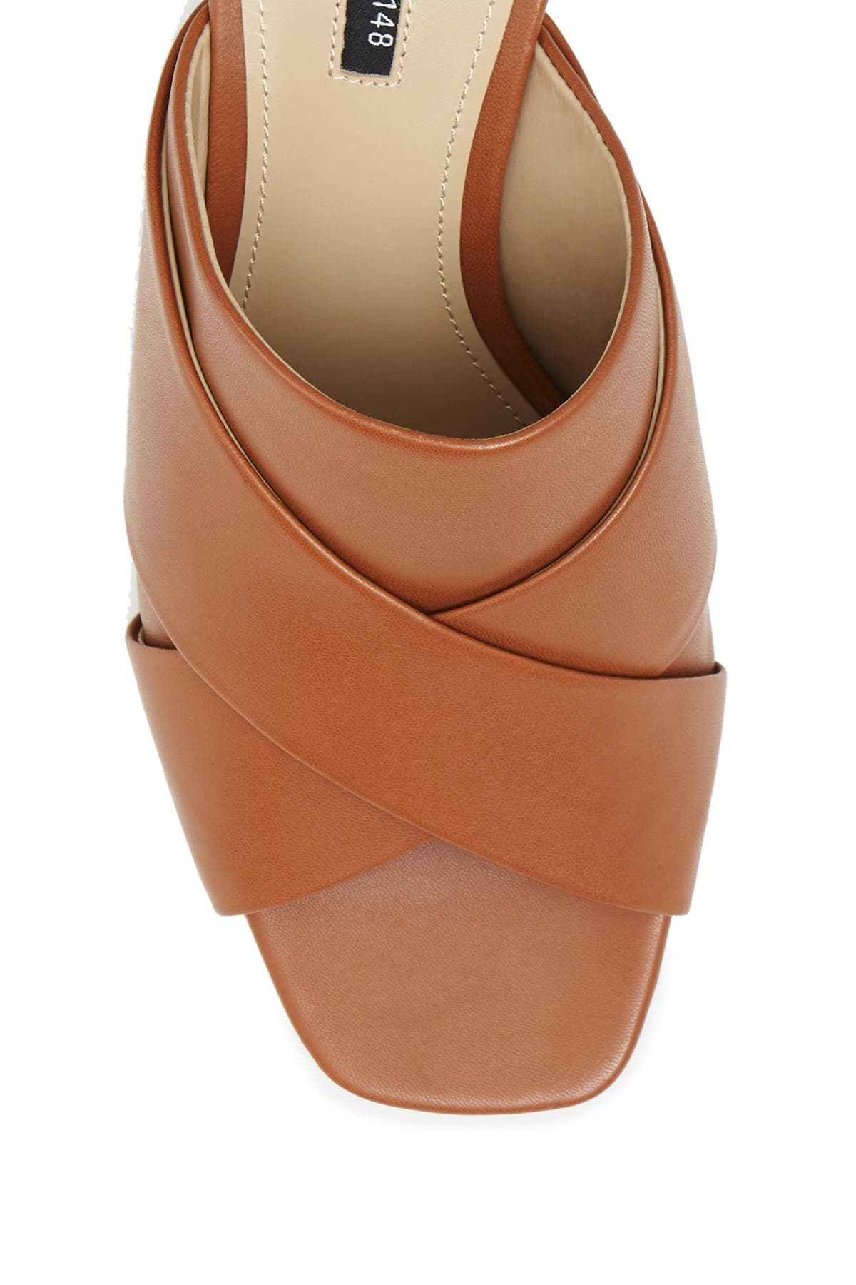 Lafayette 148 New York Kallan Snake Embossed Mule, Alternate, color, 