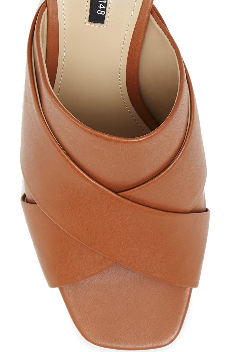 Lafayette 148 New York Kallan Snake Embossed Mule, Alternate, color,