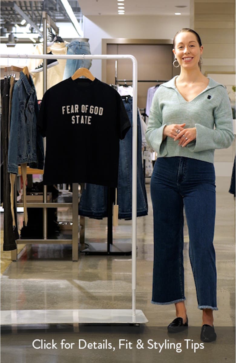 Kids' Logo Cotton Graphic T-Shirt, sales video thumbnail