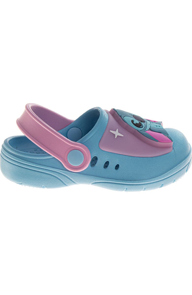 Disney Lilo & Stitch Girls Clogs, Alternate, color, Blue Pink