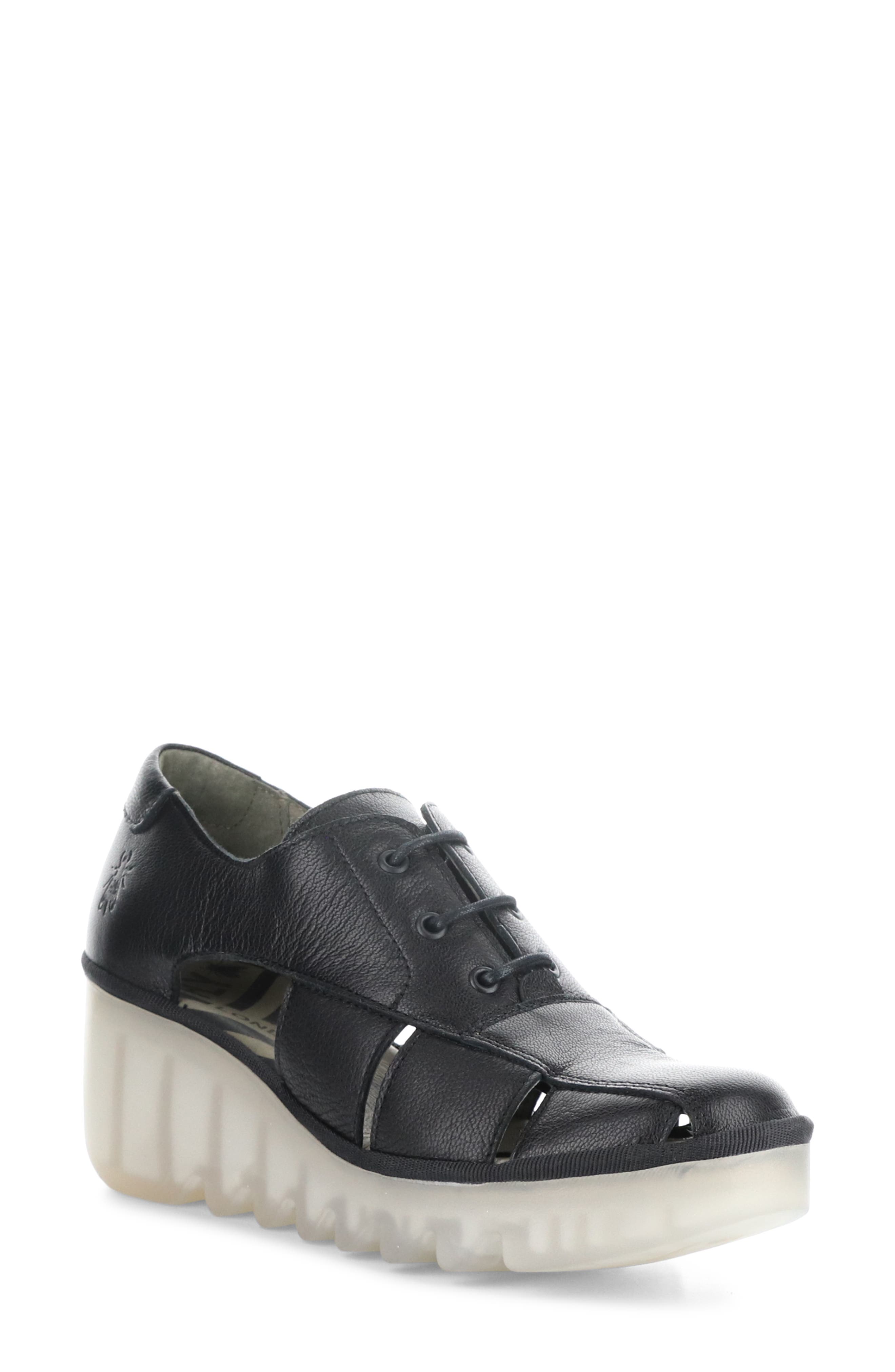Fly London Bogi Platform Wedge Oxford