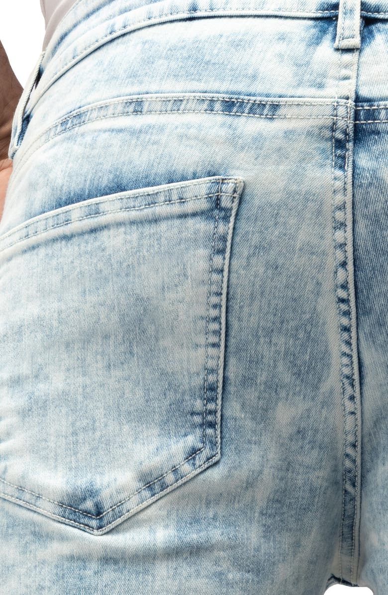 XRAY Flex Moto Skinny Jeans, Alternate, color, Light Wash