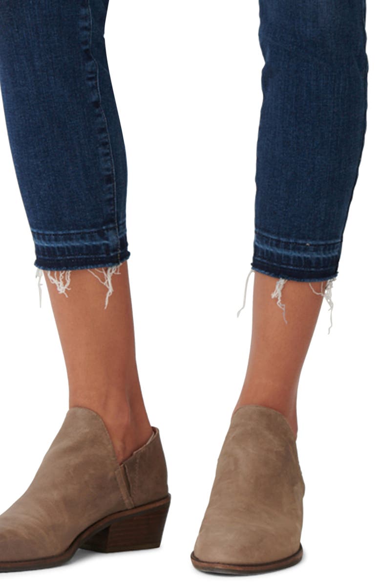 Lucky Brand Bidgette Release Hem Crop Straight Leg Jeans, Alternate, color, Bloom