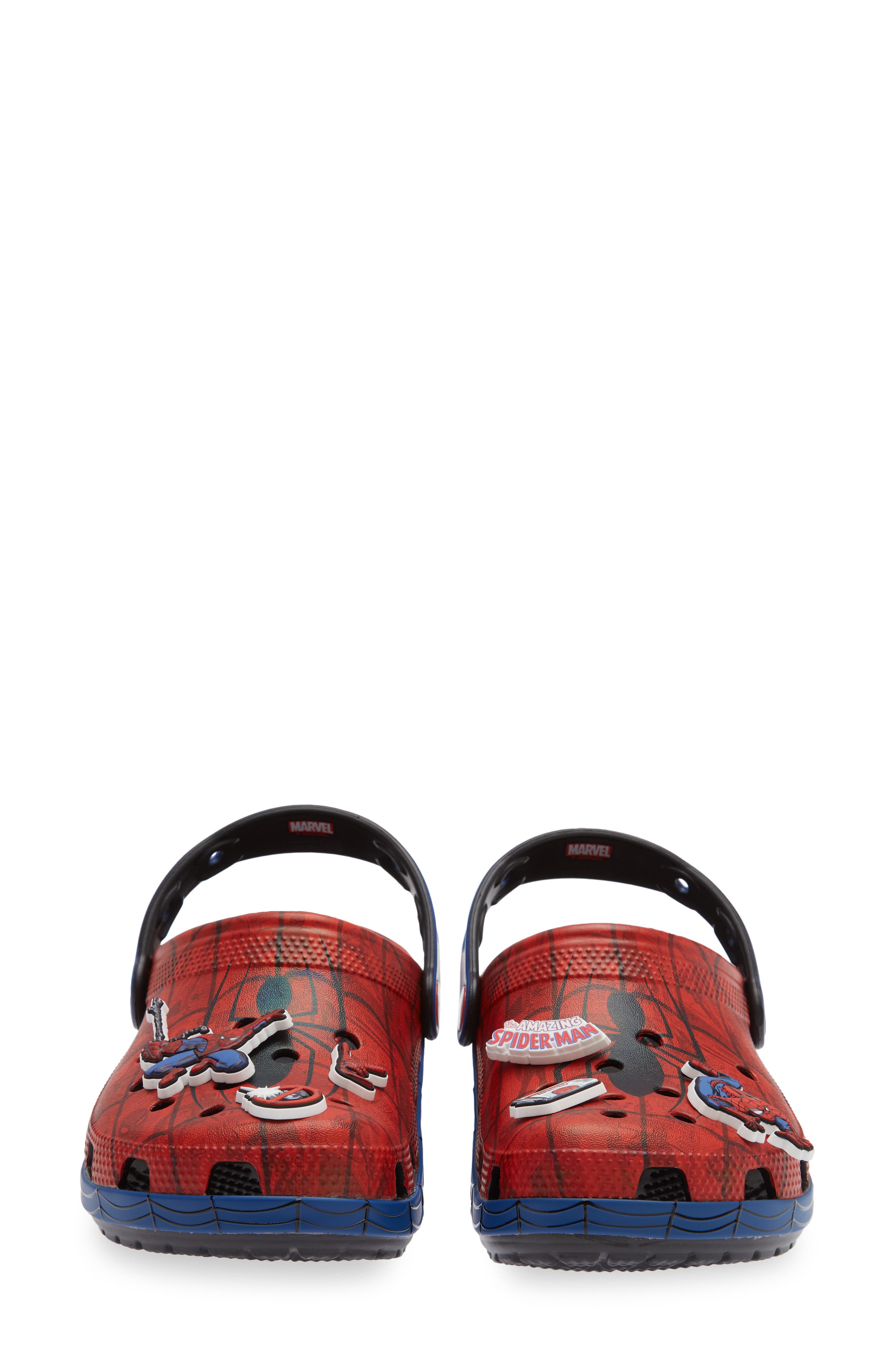 CROCS Marvel<sup>®</sup> Spider-Man<sup>®</sup> Web Classic Clog, Alternate, color, Red Multi