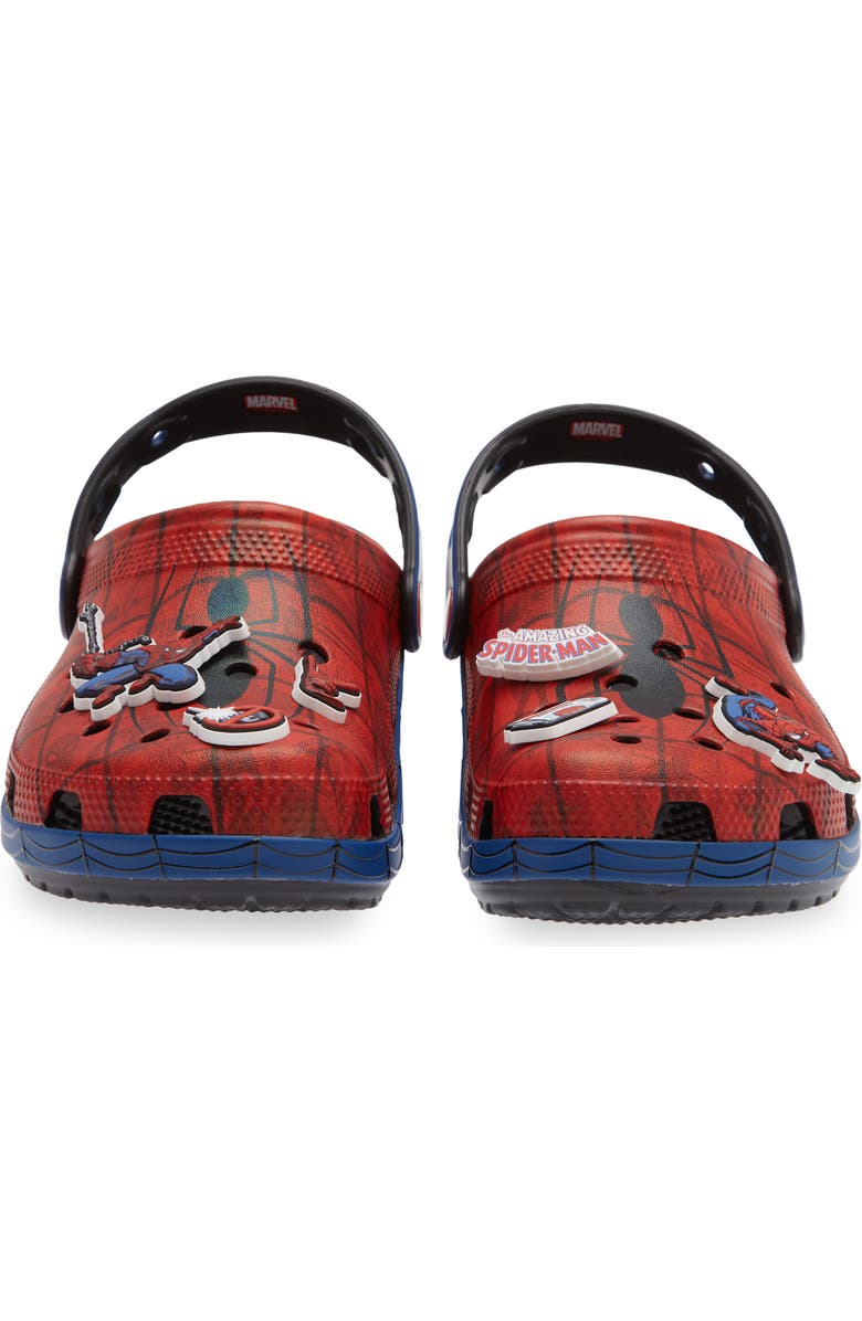 CROCS Marvel<sup>®</sup> Spider-Man<sup>®</sup> Web Classic Clog, Alternate, color, Red Multi