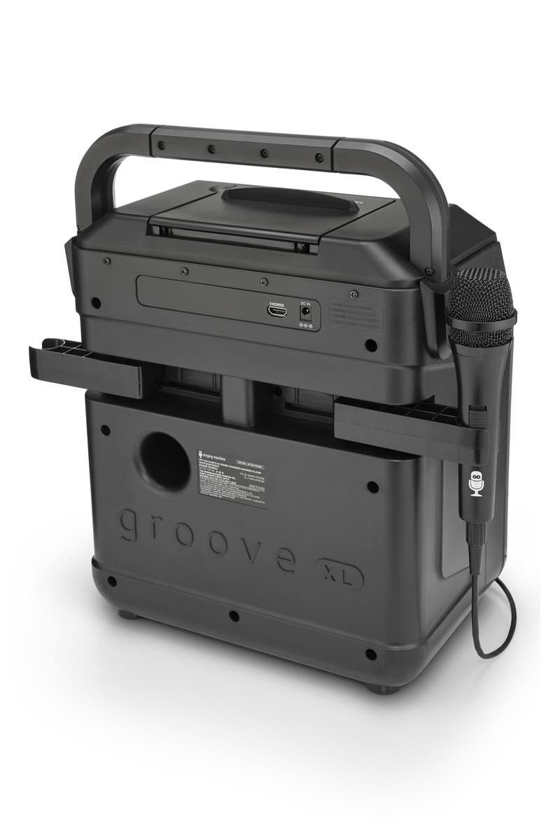 Groove Cube Cube XL Karaoke Player, Alternate, color, BLACK