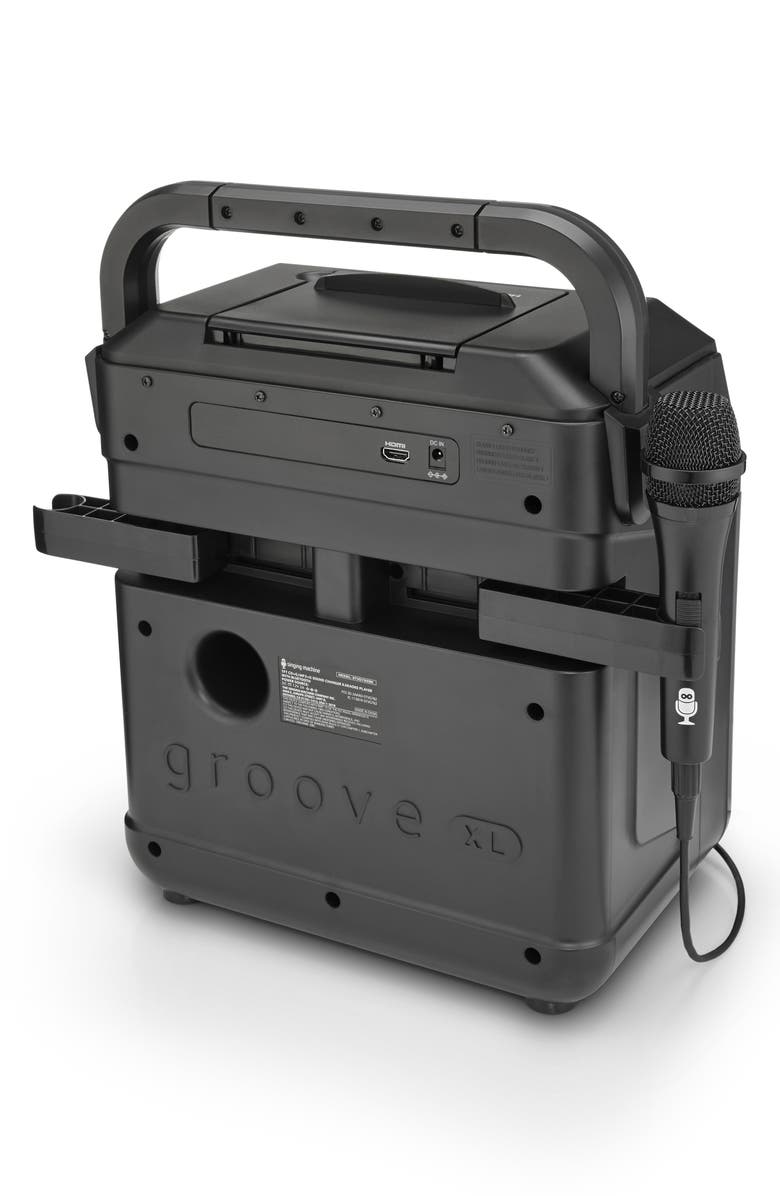 Singing Machine Groove Cube Cube XL Karaoke Player, Alternate, color, 
