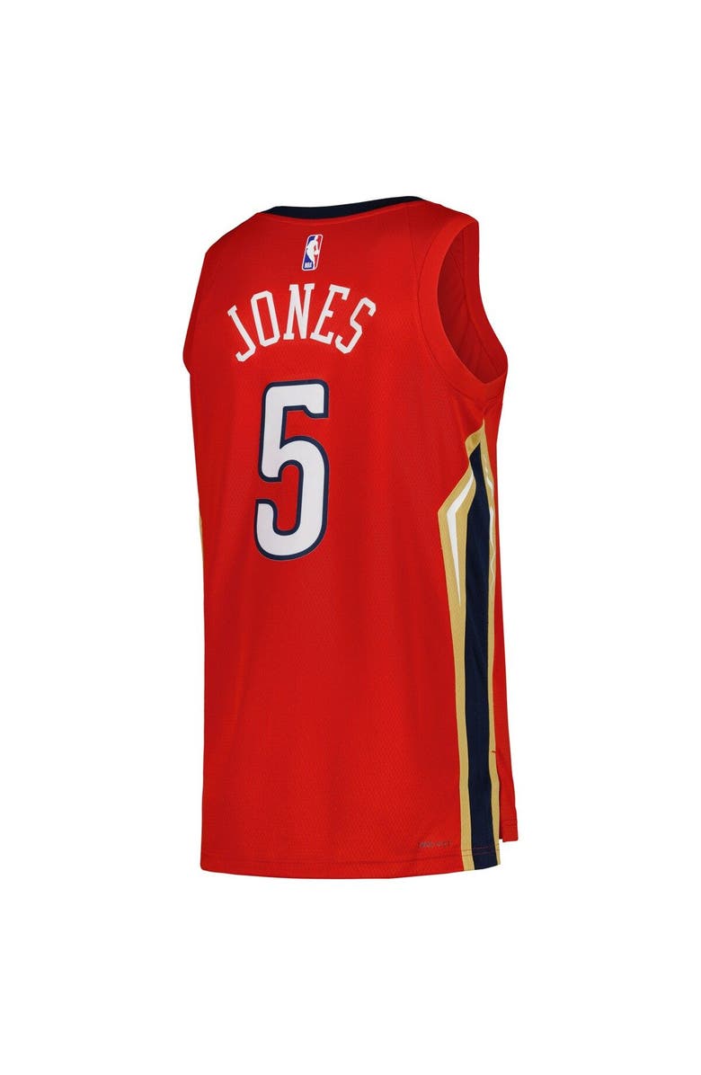 Jordan Brand Unisex Jordan Brand Herbert Jones Red New Orleans Pelicans Swingman Jersey - Statement Edition, Alternate, color, Red