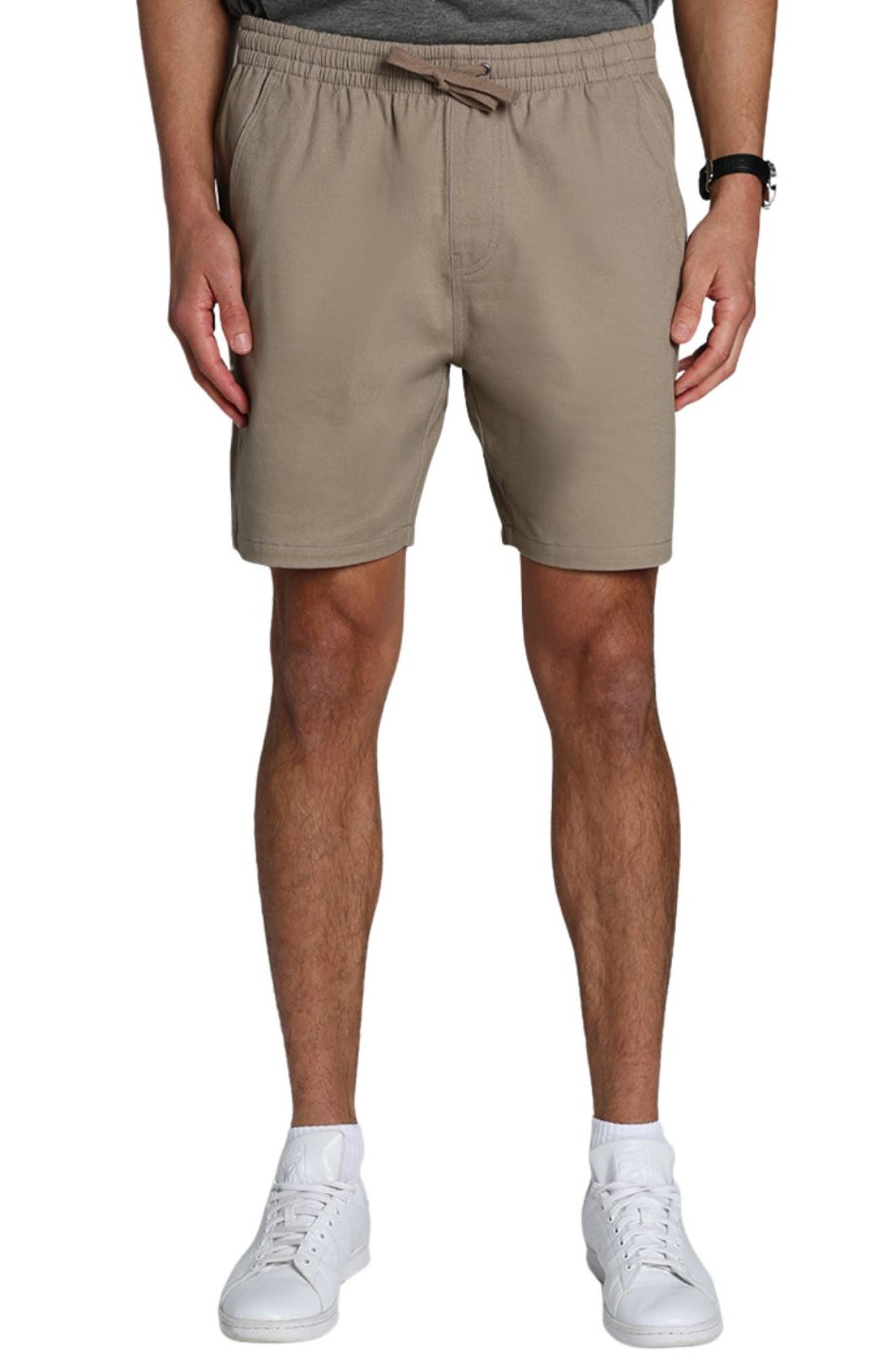 JACHS Stretch Twill Pull-On Shorts