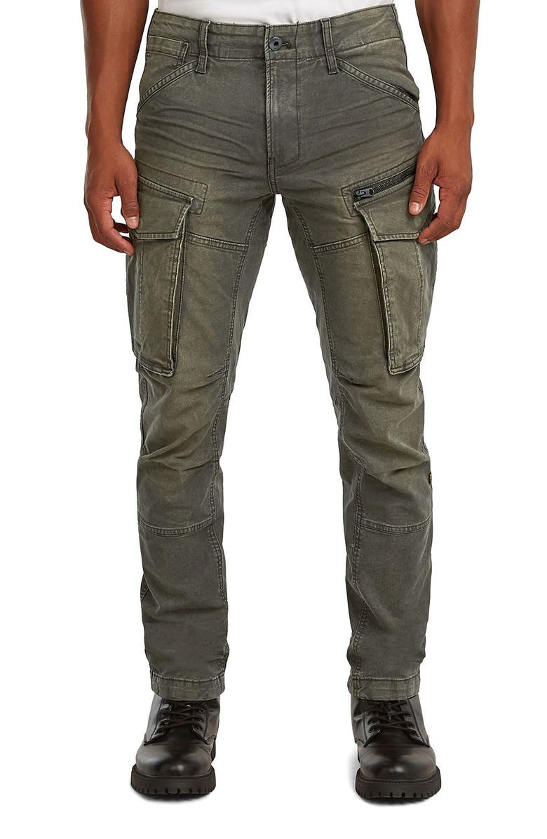 G-STAR Rovic 3D Regular Fit Tapered Cargo Jeans, Main, color, Vintage Dust Asfalt
