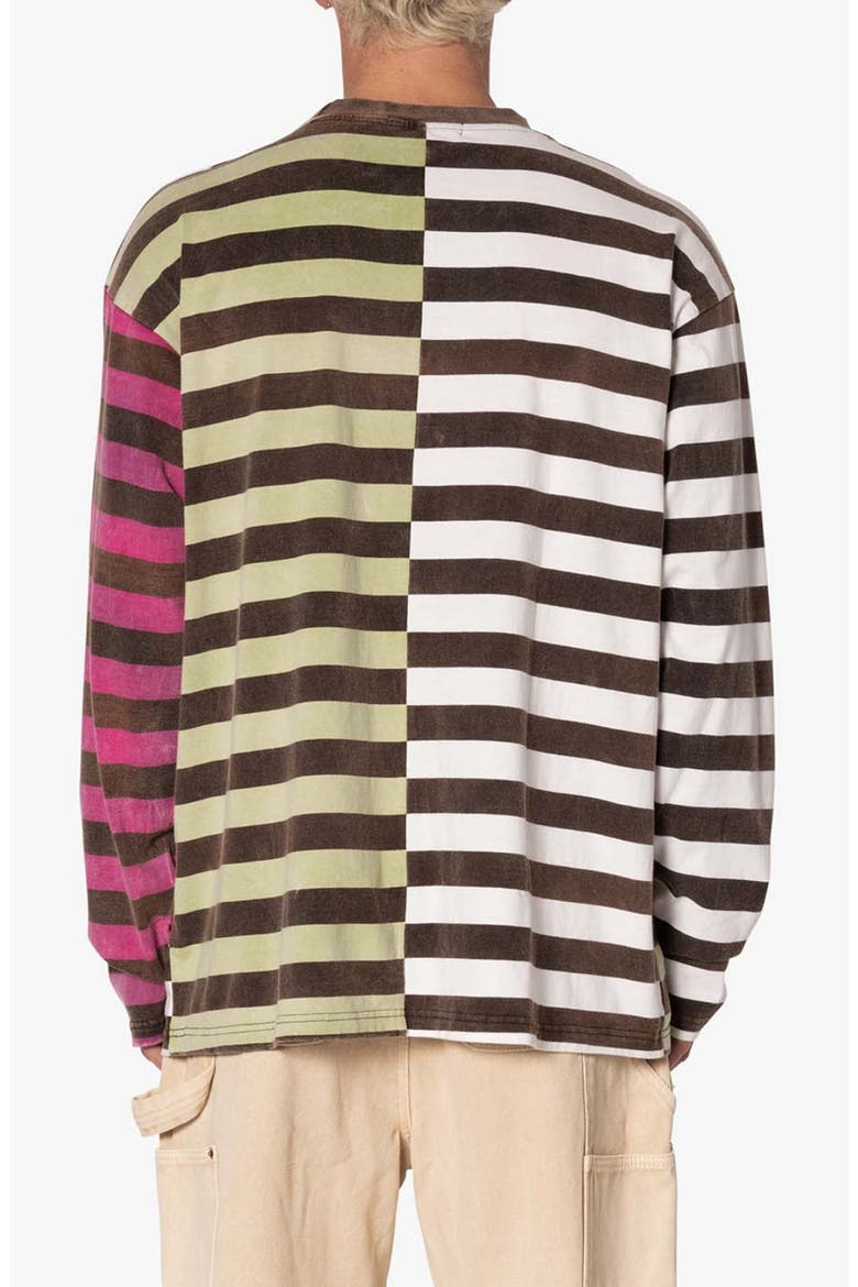 Stripe Long Sleeve Cotton T-Shirt, Alternate, color, MULTI