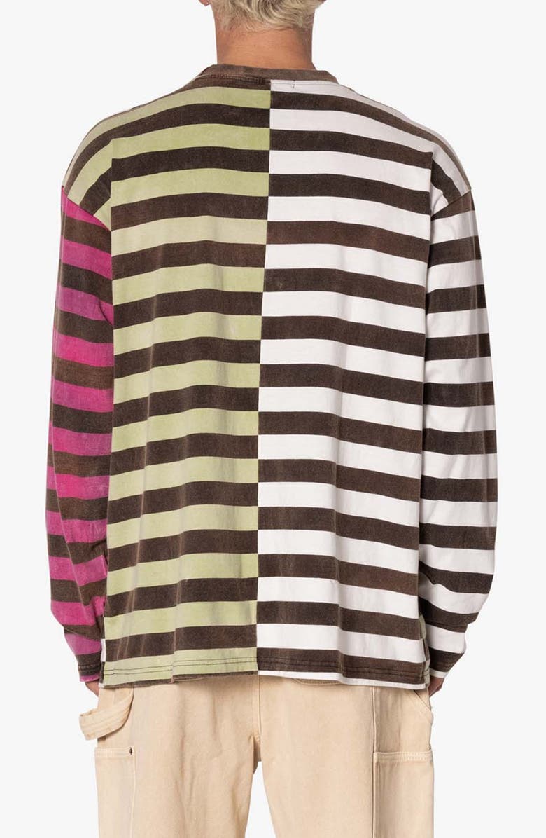 mnml Stripe Long Sleeve Cotton T-Shirt, Alternate, color, Multi