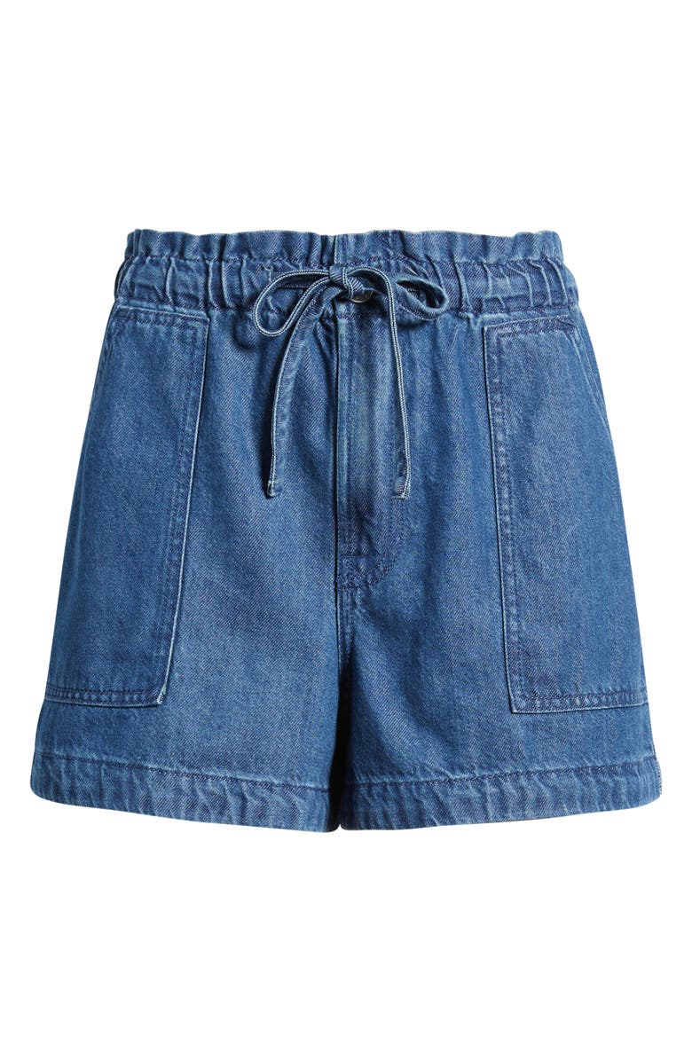 Madewell Utility Shorts, Main, color, Marina Blue